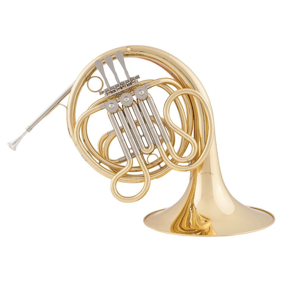 F-Student French horn mod.AHR-301, by Arnolds & Sons
