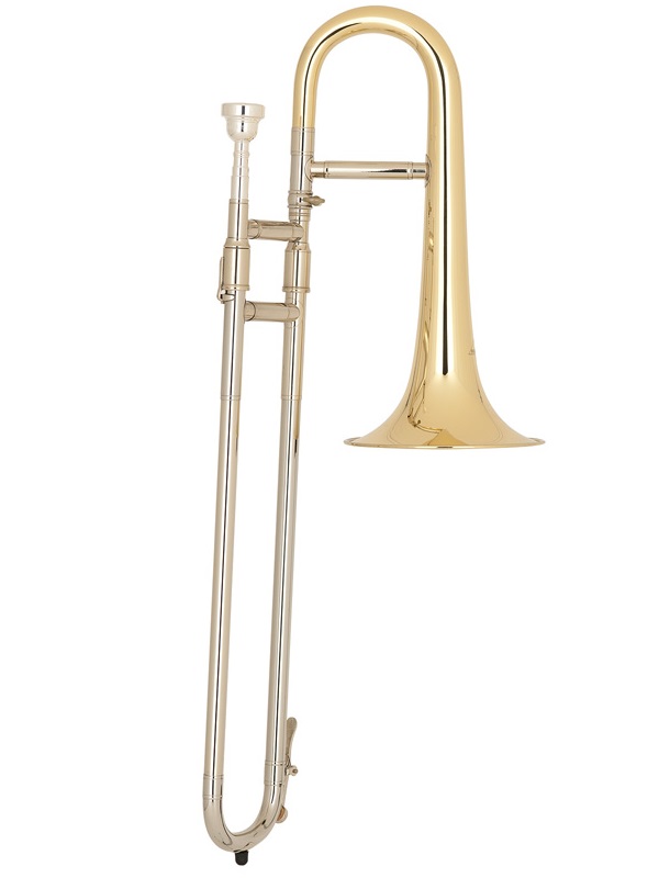 Bb soprano slide trombone, by MIRAPHONE