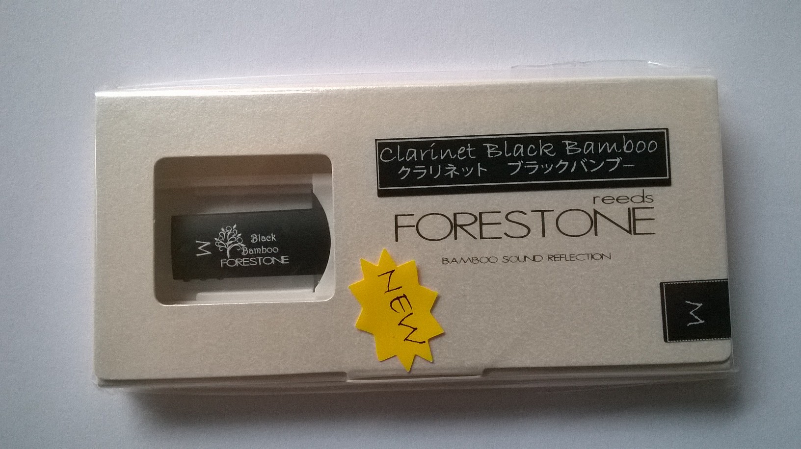 Clarinet B flat & A: Black Bamboo Reed by FORESTONE