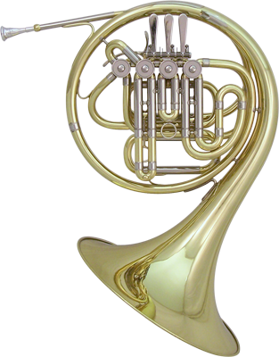 Double French Horn, compensated, model 325, by KANSTUL