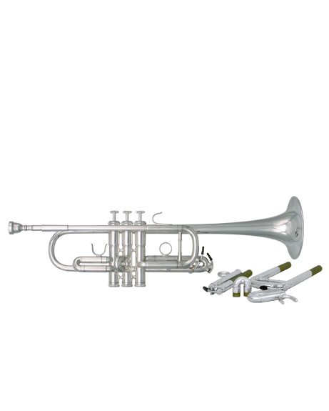 Trompeta DO y SI BEMOL modelo 1410, de KANSTUL