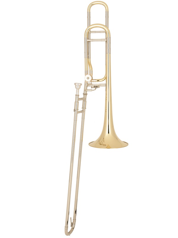 Bb tenor slide trombone, wide, rotor medium, open wrap, by MIRAP